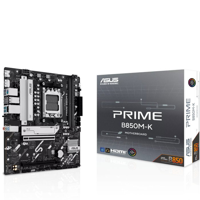 Asus PRIME B850M-K AMD AM5 DDR5 Micro ATX Asus PRIME B850M-K AMD AM5 DDR5 Micro ATX